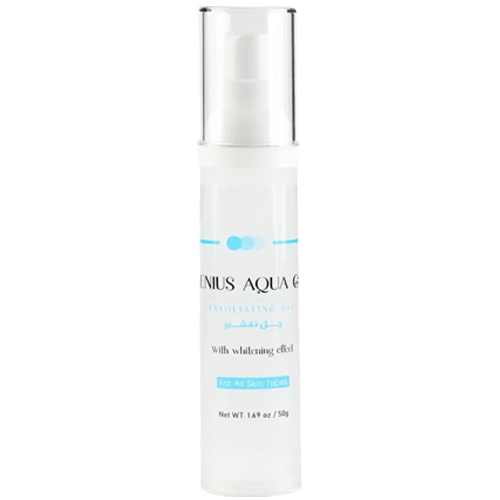 جينيس أكوا جل (Genies Aqua Gel) سيروم تقشير فوري لطيف لتفتيح البشرة وإزالة الجلد الميت
