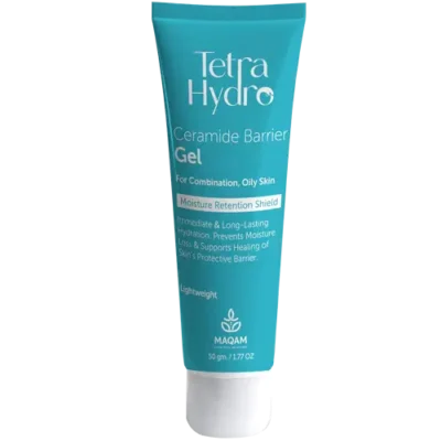 Tetra Hydro Ceramide Barrier Gel for Combination and Oily Skin, 50 gm