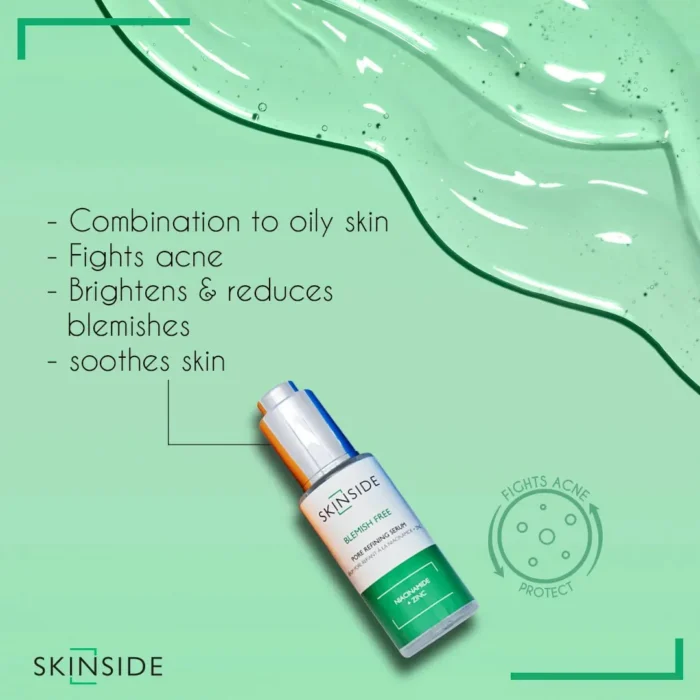 Skinside Niacinamide Serum 10% + Zinc 1% 25 ml - Skinside