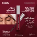 Capixy eyelash and eyebrow treatment serum 10 ml - Capixy
