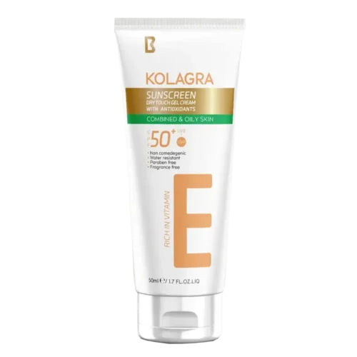 Kolagra Sunscreen gel cream for combined and oily skin 50ml