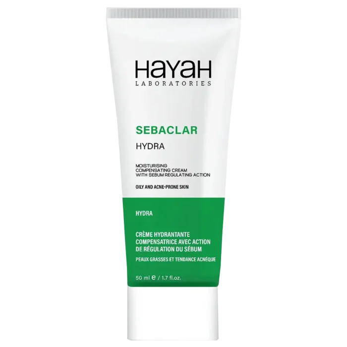 Sebaclar hydra moisturising cream for oily skin and acne prone skin 50ml