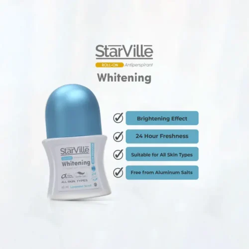 starville roll on whitening hair reducer