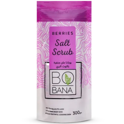 bobana salt scrub berries 300g