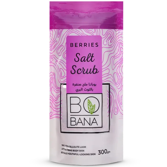 bobana salt scrub berries 300g