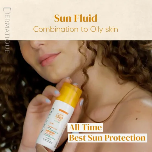 صن بلوك ديرماتيك للبشرة الدهنية spf50+ 50 مل