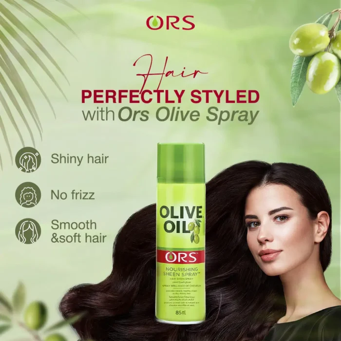 ORS Olive Oil Nourishing Hair Sheen Spray (85mL)