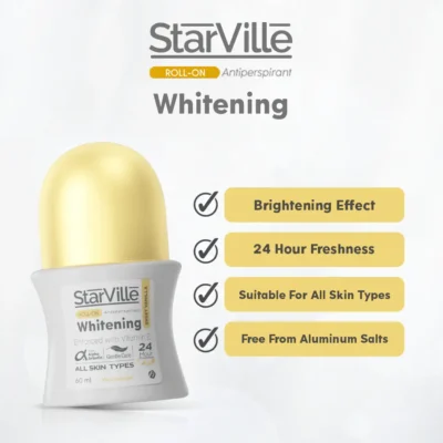 Starville roll on whitening sweat vanilla