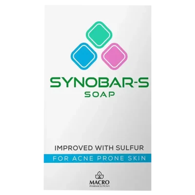 صابونة سينوبار اس للبشرة المعرضة للحبوب 100 جرام