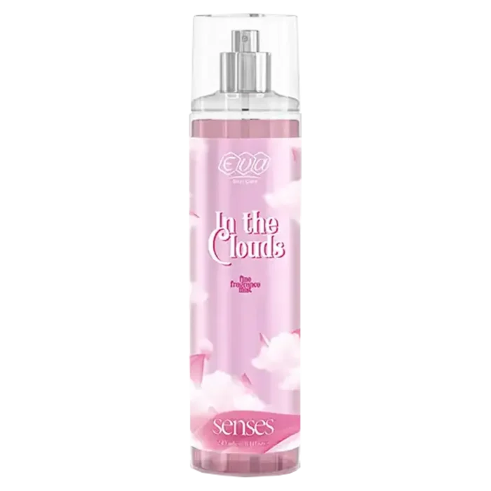 eva body splash in the clouds