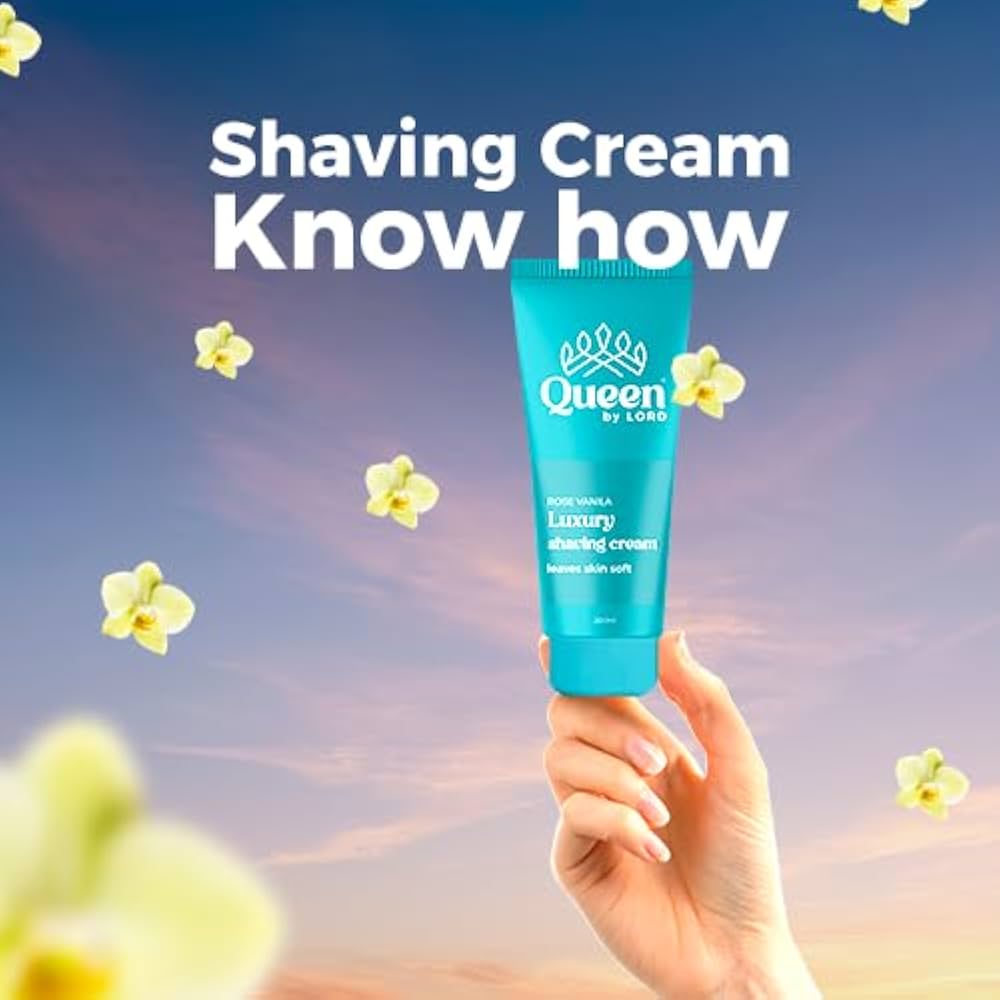 Queen by Lord Rose Vanilla Luxury Shaving Cream