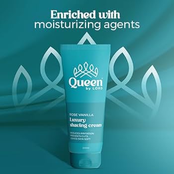 Queen by Lord Rose Vanilla Luxury Shaving Cream