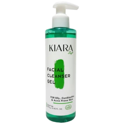Kiara skin emollient gel for oily, combination and acne prone skin cleanser