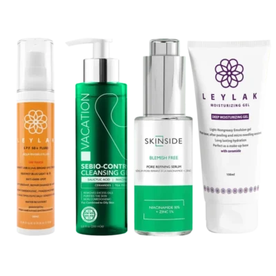 روتين للبشرة الدهنية الحساسة للشتاء