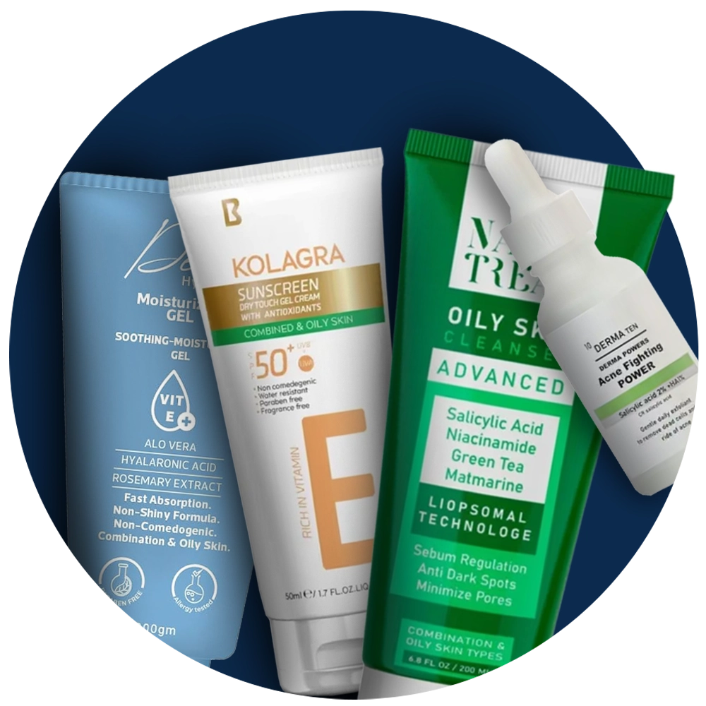 روتين البشرة الدهنية لتقليل المسام الواسعة و الروؤس السوداء و التحكم فى اللمعان