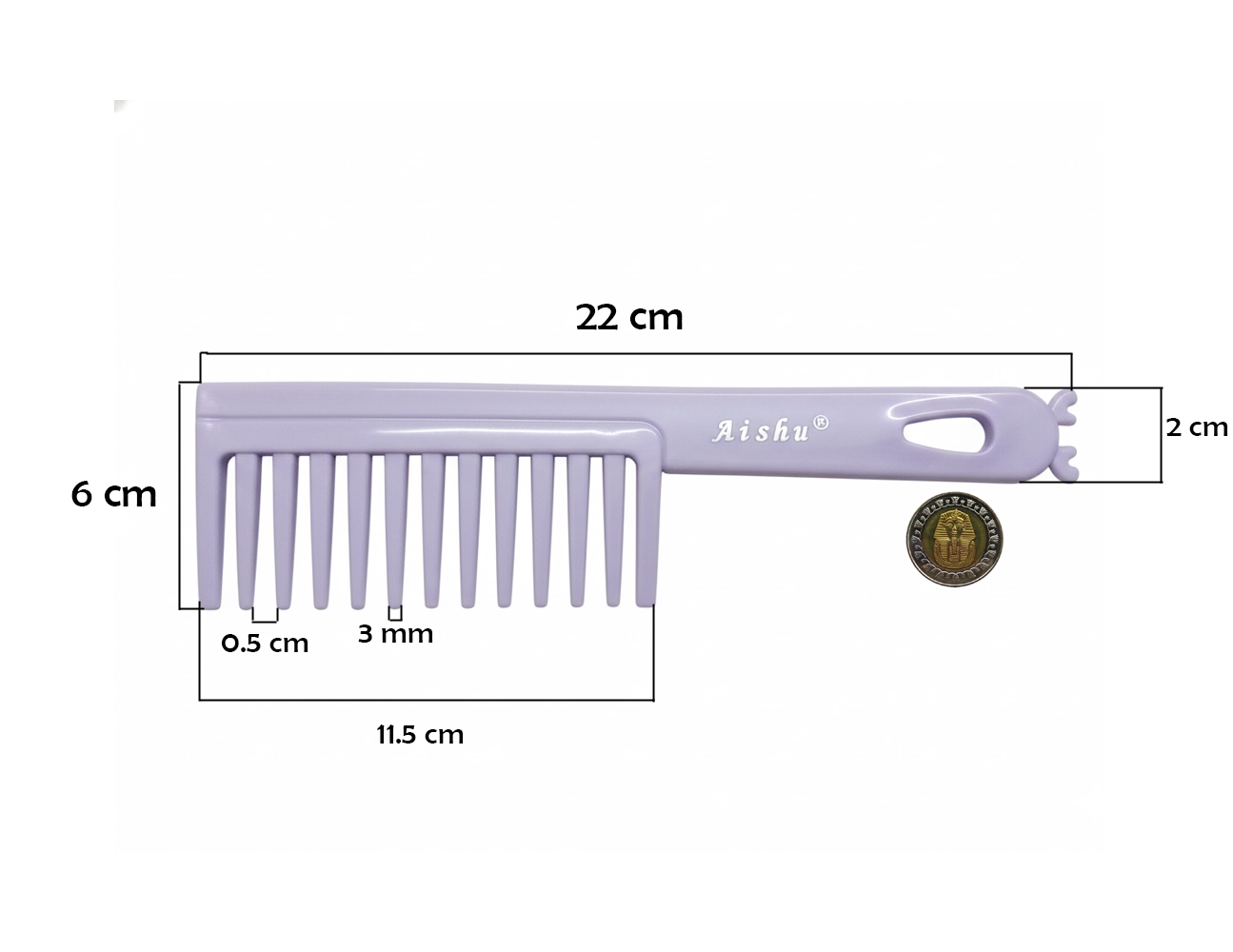 wide teeth comb