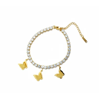 اسورة ستانليس فراشات و فصوص كريستال