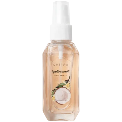 avuva vanilla coconit body splash mini size