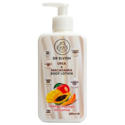 Dr elvish body lotion urea mango and papaya