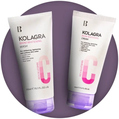 روتين كولاجرا لتفتيح البكيني و الاندر ارم