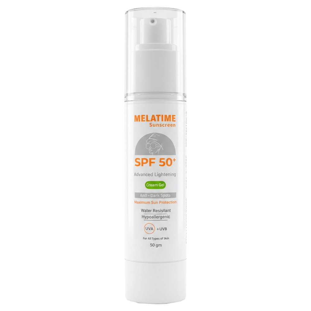 ميلاتايم صن سكرين كريم جيل SPF 50+ لجميع انواع البشرة 50 جرام