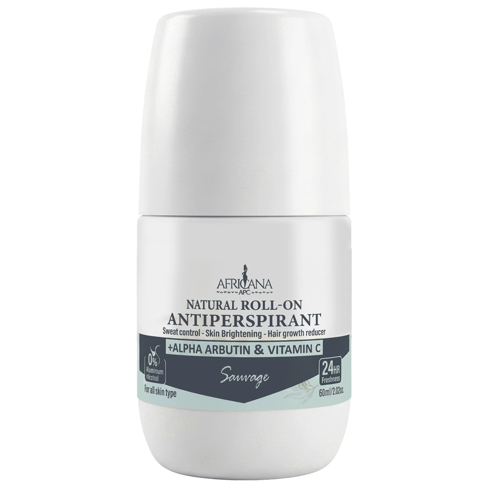 Africana Natural Deodorant Roll-On – Savage Scent