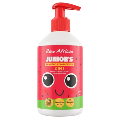 Raw African Junior Shampoo and conditioner