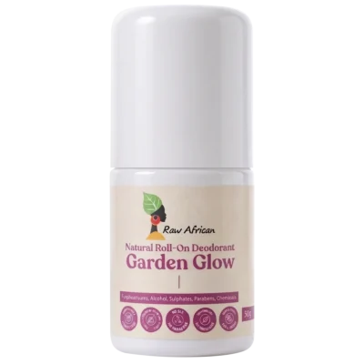 Raw African Roll On Deodorant Garden Glow